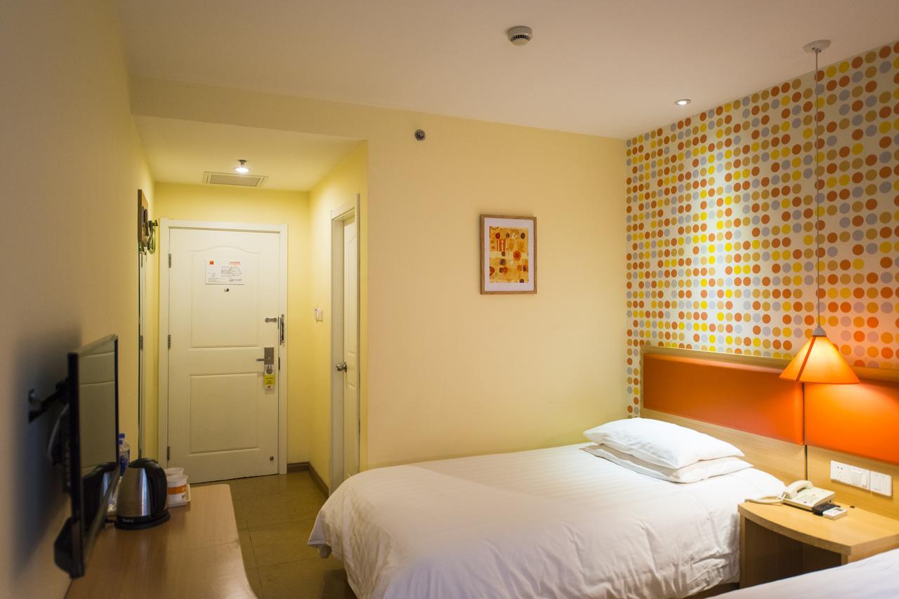 Home Inn Shanghai Lujiabang Road Metro Station Bagian luar foto